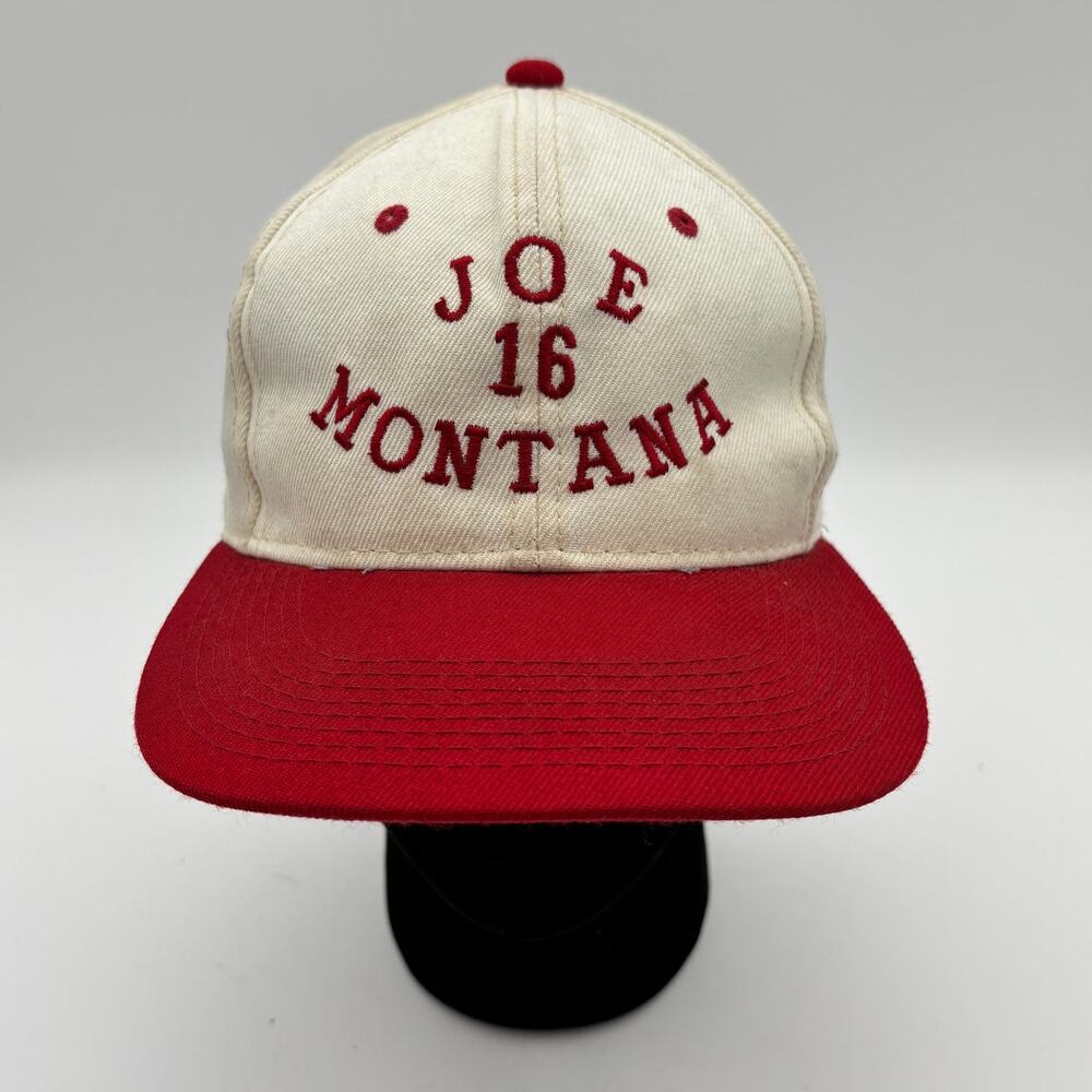 Rare Vintage 90s Joe Montana 16 San Francisco 49ers Snapback